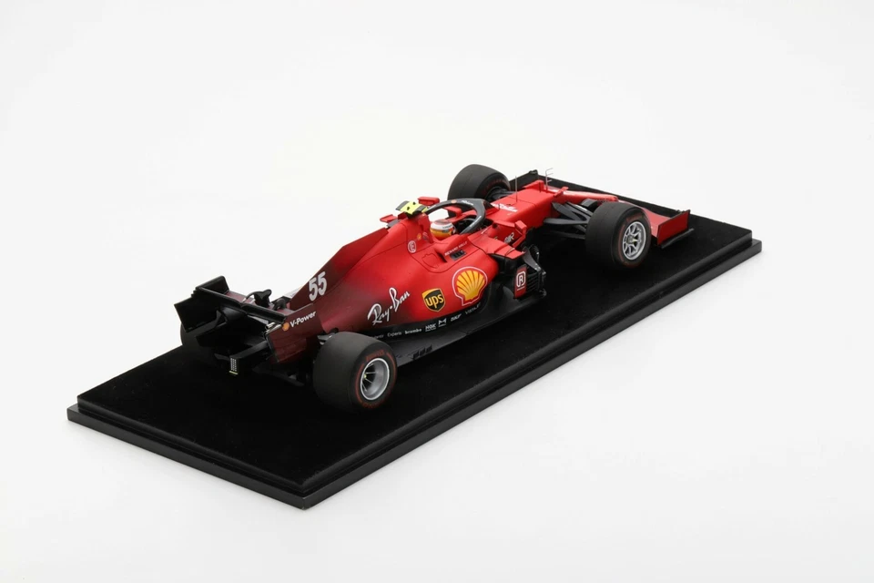 LookSmart Ferrari SF21 #55 - Sainz - Bahrain GP 2021 1/18 - Imagen 2 de 2