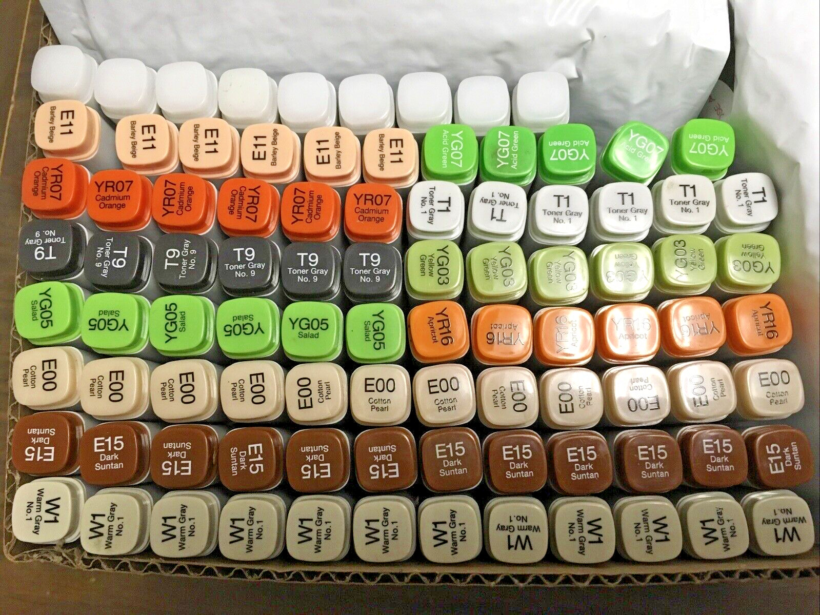 Too Copic Classic Original Marker Dual Tips Assorted colors 