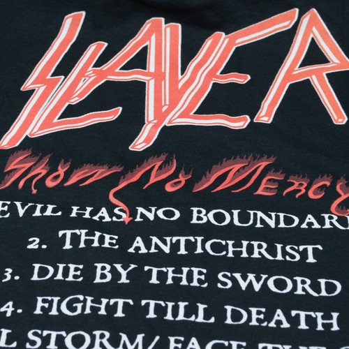 Slayer black T-Shirt, Show No Mercy (1983). Thrash Metal. Heavy Metal. - Picture 14 of 14
