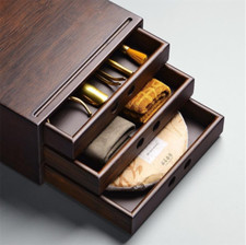China Puer Tea Cake Tea Storage Box Drawer Ba...