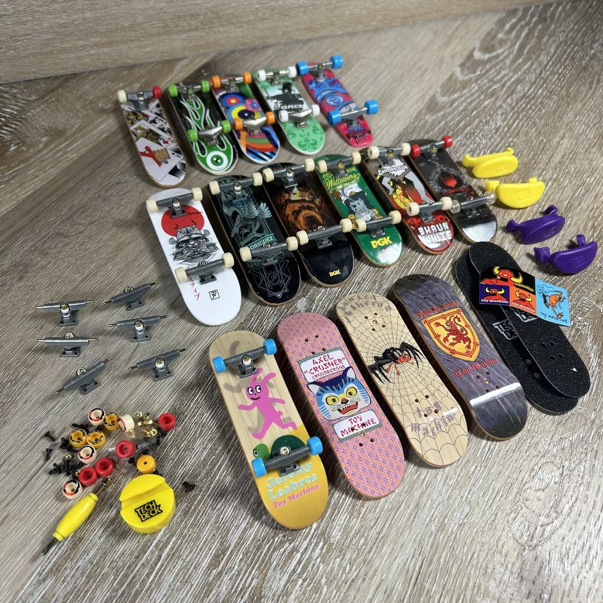 S 6 Mini Skateboards Avec Accessoires