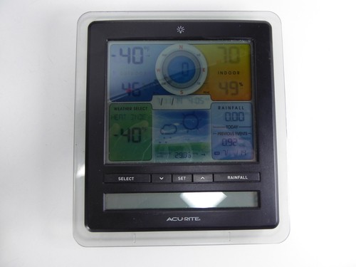 Acurite Weather Station 2 Color Displays Model 01536-RX + 02032C Stand Charger - Picture 6 of 7