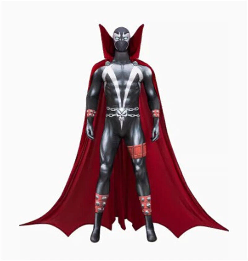 Superhero Spawn Cosplay Costume Outfits Jumpsuit Suit Men's Uniform Halloween - Image 3 of 4