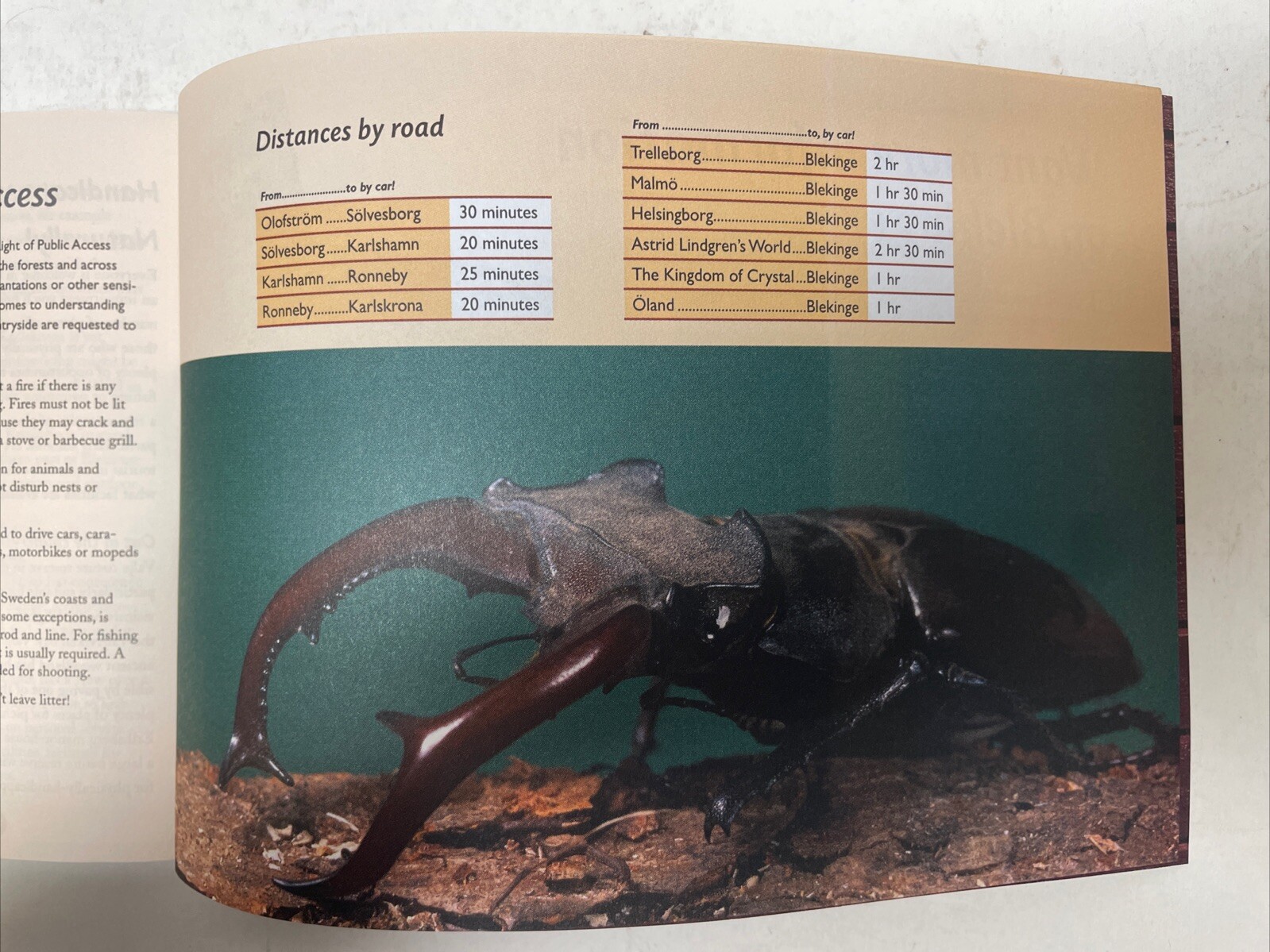 Enjoy Blekinge 2003/04 South Sweden Pamphlet