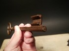 8 1/2" Antique Style Cast Iron Large Skeleton Church Key — photo 9