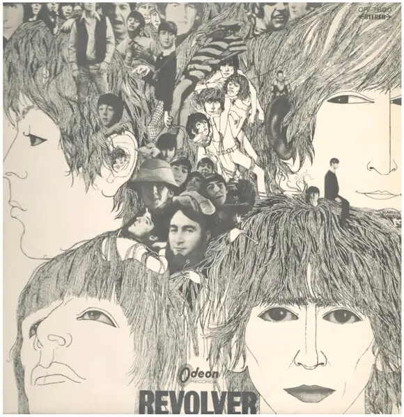 LP The Beatles Revolver ORIGINAL JAPAN 1ST PRESS, RED
