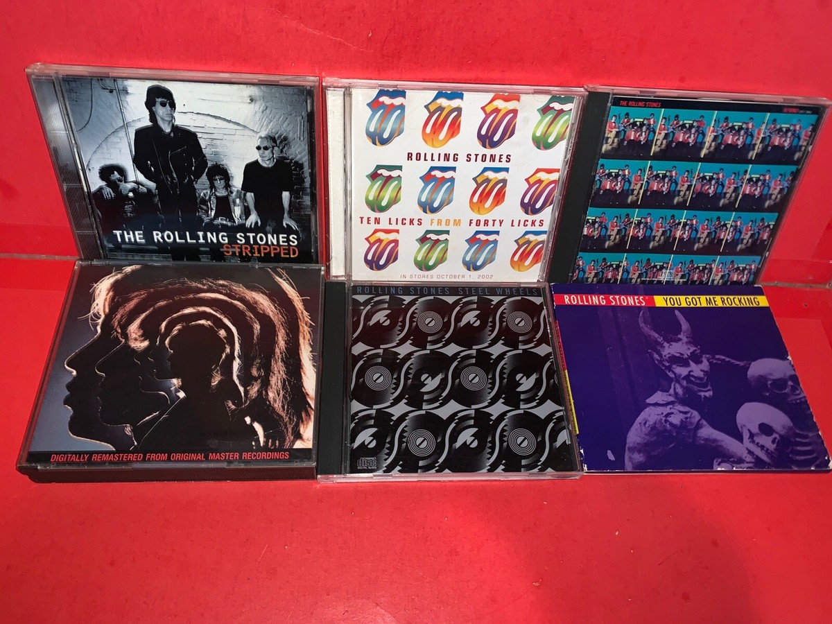 ローリングストーンズ① 30枚 Lot of 6 The Rolling Stones - CD's - See Item Description for