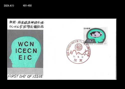 Medicine,Brain,World Congress,WCN, ICECN, & EIC,Japan 1981 FDC,Cover,Map