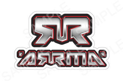 Adesivi Decalcomanie Per Carrozzeria ARRMA TYPHON RC - SurianoDecals, 2 Pezzi, Colore A Scelta