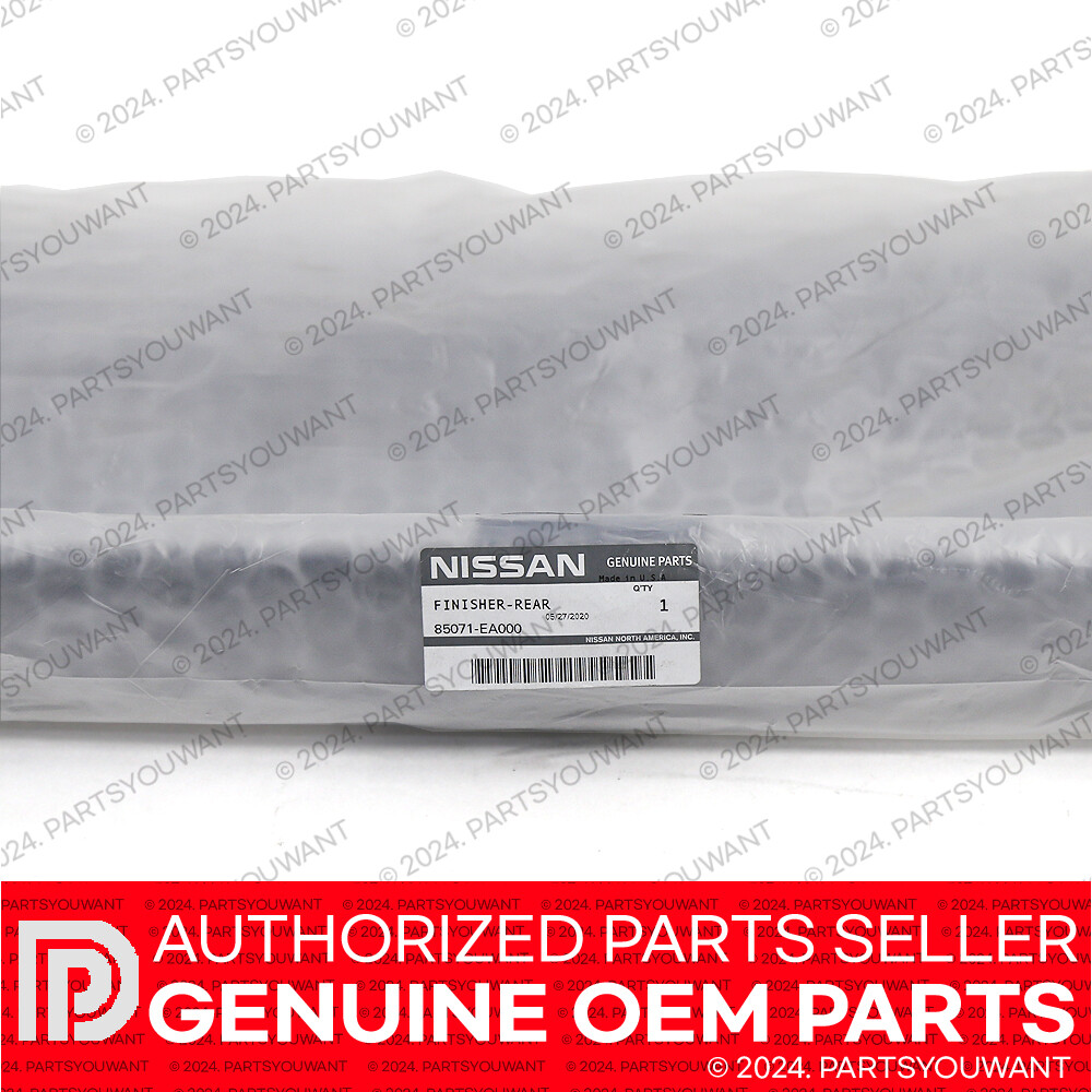 GENUINE Nissan 05-15 Xterra OEM Rear Bumper Protector Step Cover Pad ...