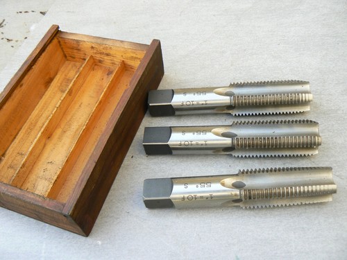 Jeu De 3 Tarauds 4 Lèvres 1/8 HSS LDK – Filière, Outillage Professionnel