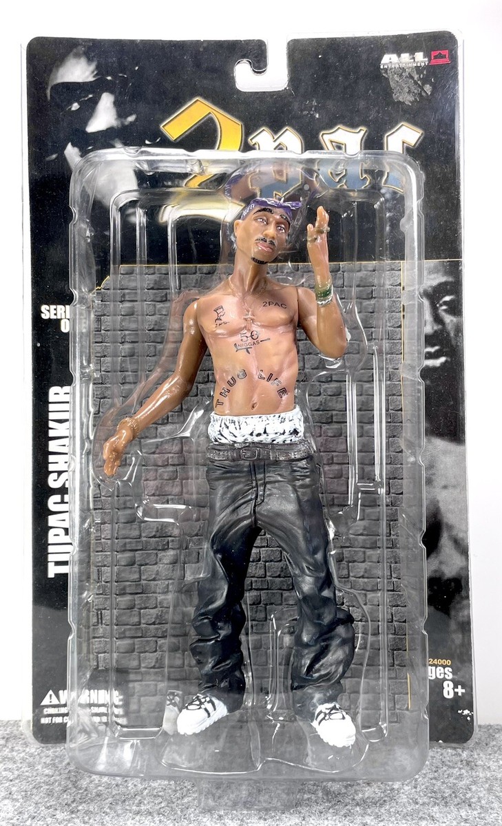 2001 All Entertainment 2PAC Tupac Shakur 8” Collectible Figure