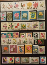 Lot de 46 Timbres Thématique "Fleurs" (TMA 01)