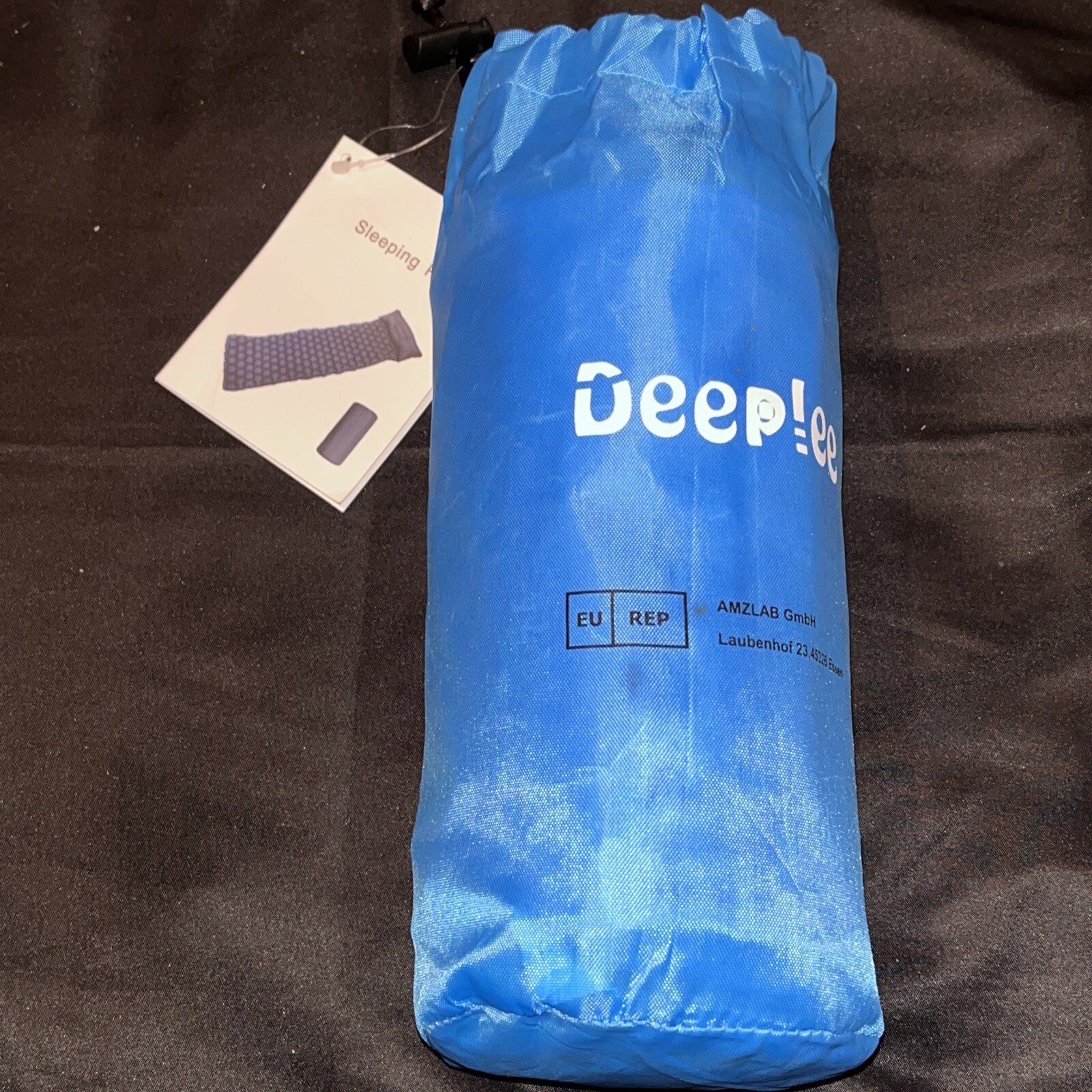 Inflatable Deeplee Camping Mattress Air Mat Pillow Sleeping Pad Built
