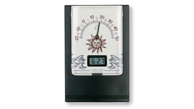 KONUS #6129 Thermo-Clock Indoor Thermometer And Clock