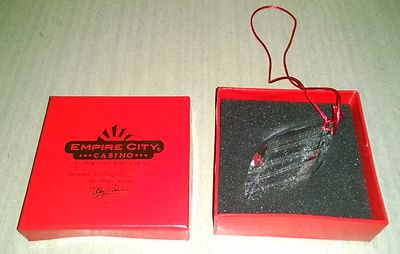 Empire City Casino Yonkers Raceway New York Pearl Ornament by Oleg Cassini 2011