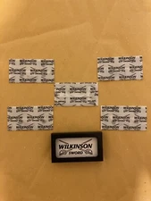 5 Double Edge Razor Blades, Wilkinson Sword