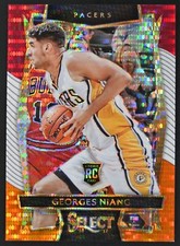 2016-17 Panini Select #23 Georges Niang Tri-Color Prizm Indiana Pacers
