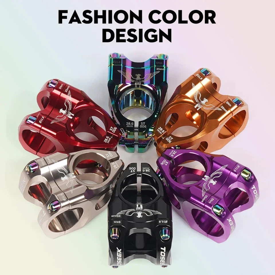 MTB Stem Ultralight High-strength Short 35mm MTB Bike Table Power MTB Bike Stem - Image 4 of 4