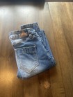 Bianco Jeans Women size 25 Mid Rise Skinny Blue Denim zip Pocket — photo 4