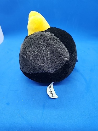 Angry Birds Black Bird 2010 Plush Stuffed Animal Commonwealth New With Tag - Picture 7 of 11