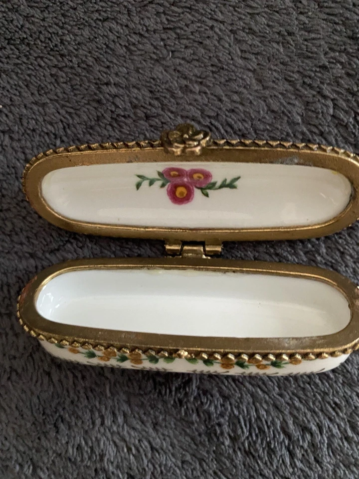 vintage pill ceramic box Delprado Collection - Image 4 of 4