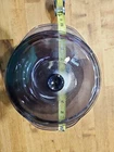 Vintage 2 Qt 2L Pyrex Amethyst Purple Round Covered Casserole Dish 024 USA