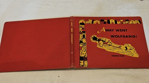 Away Went Wolfgang By Virginia Kahl 1954 1st Ed, Hardcover, Ex Library - Picture 11 of 11