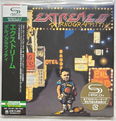 Extreme - Pornograffitti Japan SHM CD MINI LP UICY-93681 13 Tracks NEU NEW