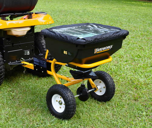 85 lb Tow Behind Broadcast Spreader ATV Tractor Fertilizer Grass Seed Ice Melt - Picture 4 of 4
