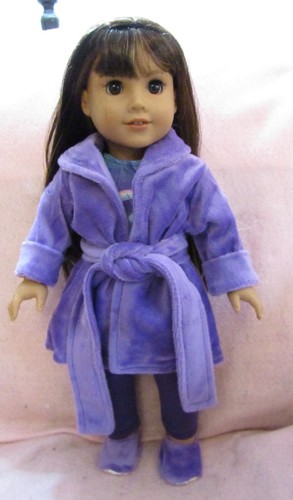Purple Robe Unicorn Set fits American Girl Doll 18 Inch Clothes Seller lsful