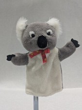 Koala Hand Puppet. It Has A Red Bow Tie With Kangaroos.