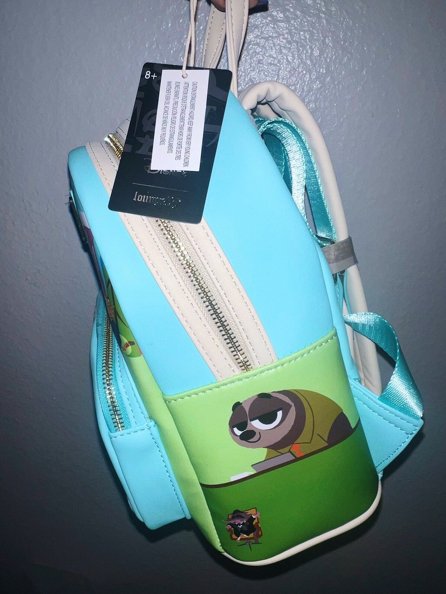 Loungefly Disney Pixar Zootopia Chibi Group Mini Backpack