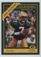 1991 Green Bay Packers Police Don Majkowski #9 0r5