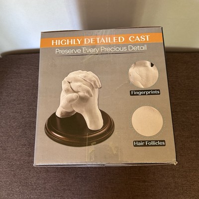 Hula Home Couples Hand Casting Kit Highly Detailed BRAND NEW Open Box