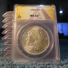 Morgan silver dollars us coins 1902-O graded MS61 ANACS