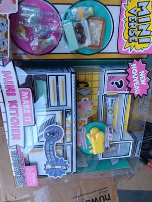 Make It Mini Food Kitchen Playset NIB Free Shipping E3 