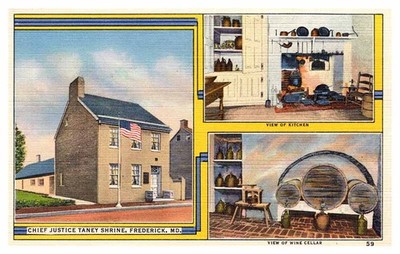 Postcard MUSEUM SCENE Frederick Maryland MD m/09 AT7061
