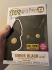 Funko Pop! - Harry Potter - Sirius Black as Dog Flocked #73 Hot Topic Exclusive