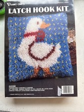 Vintage Latch Hook Kit Goose By Vogart Crafts 4261
