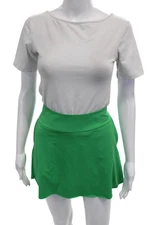Kyodan Womens Pleated Skort Green Short Size S