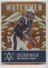 2016 Panini Phoenix Watchmen Orange 204/299 Malcolm Butler #WM-MB 1k5