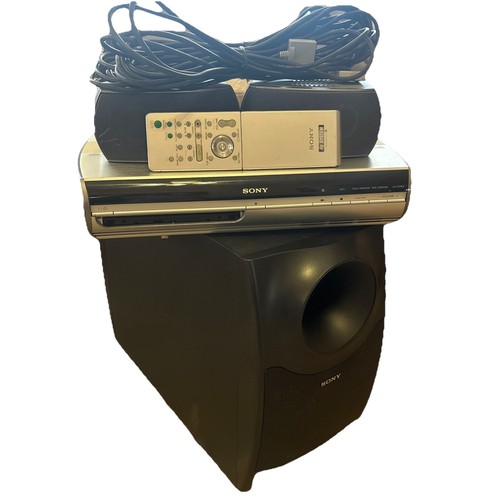 Sony DAV-X1 S-Force Surround Sound DVD Home Theatre System SS-X1F SS-WSX1 HCD-X1 - Picture 1 of 22