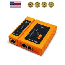 RJ45 Network Cable Tester for Lan Phone RJ45/RJ11/RJ12 / UTP Wire Tool