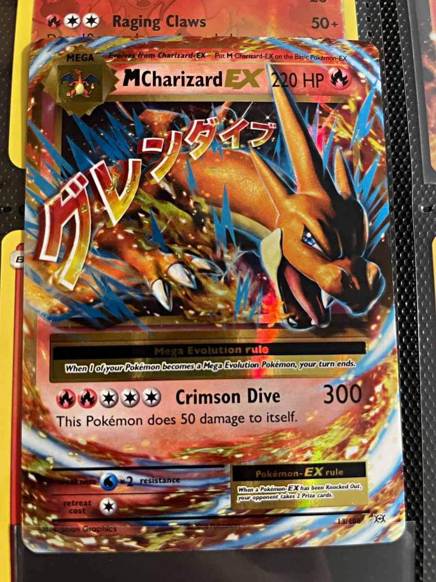 M Charizard EX 13/108 Evolutions for sale | eBay