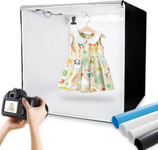 Photo Studio Light Box Large,39X39Inch/100X100Cm LED Light Box Photography