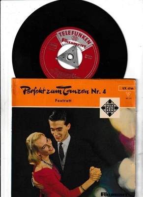 PERFEKT ZUM TANZEN Nr. 4 - Foxtrot:   (EP Telefunken UX 4766/Hi-Fi ) - Bild 1 von 2