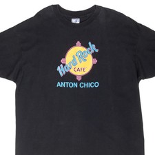 VINTAGE HARD ROCK CAFE ANTON CHICO 1980S TEE SHIRT 2XL MADE IN USA