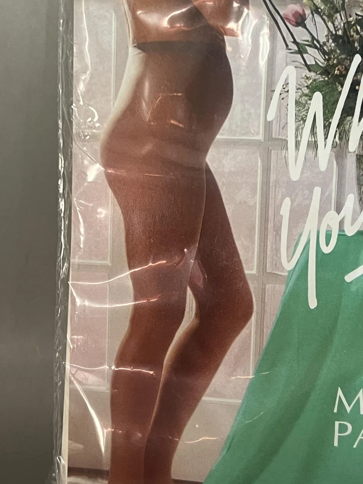 Pantimedias de maternidad While You Wait para mujer un ligero topo transparente soporte hechas en EE. UU. Foto 3 de 4