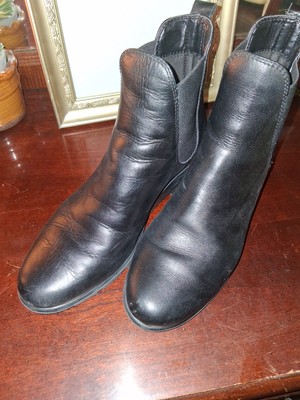 the Flexx black Wedge Ankle boots size 8 1/2